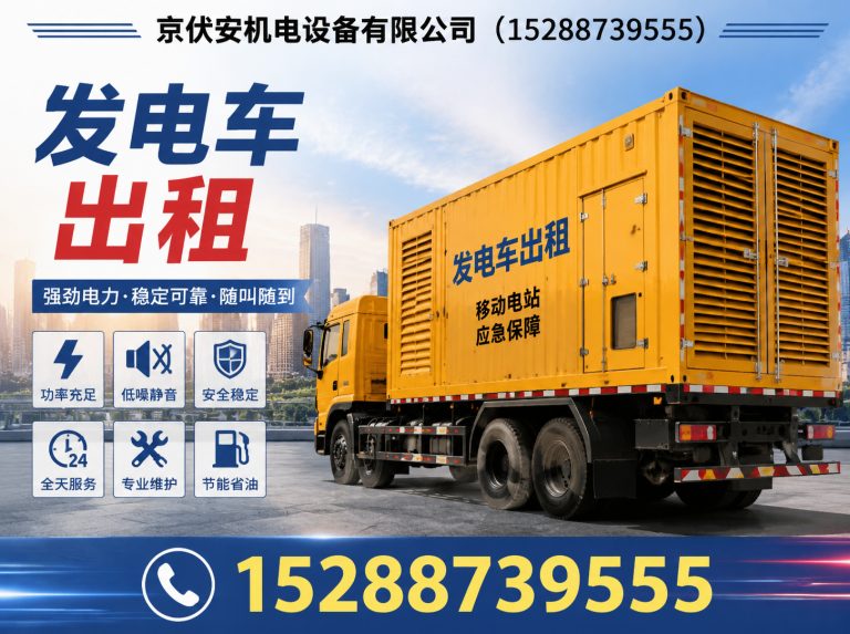 平顶山发电机租赁展示图
