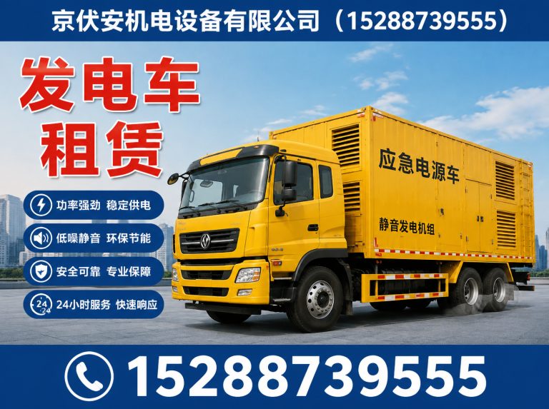 平顶山发电车出租展示图